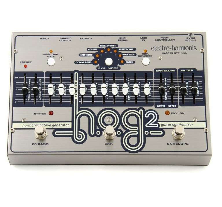 Electro Harmonix H.o.g. 2, Octave Guitar Synthesizer, Effektpedal für 325€ [Bax-Shop]