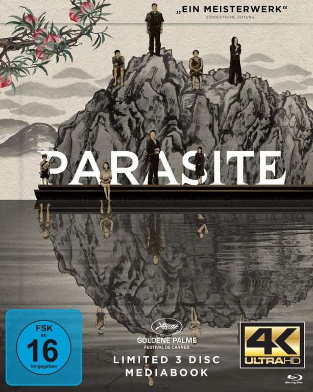 [Mediadealer] Parasite (2020) - 4K Bluray + Bonus - Mediabook - Limited 3-Disk Edition - IMDB 8,5