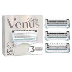 3 Stück Gillette Venus Satin Care Rasierklingen für den Intimbereich