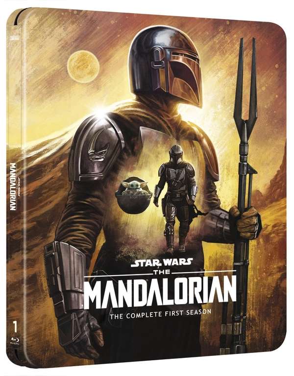 The Mandalorian - Staffel 1 - Steelbook - Limited Edition (4 4K Ultra HD) [Blu-ray] KultClub