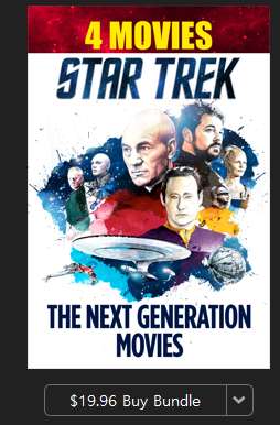 [Itunes US] Star Trek TNG / The Next Generation - Teil 7 - 10 - 4K Dolby Vision digitale Kauffilme - nur OV