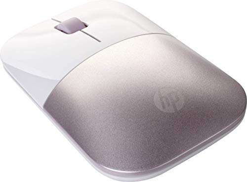 [Prime] HP Z3700 (V0L82AA) kabellose Maus (1200 optische Sensoren, bis zu 16 Monate Batterielaufzeit, USB Anschluss, Plug&Play) Pink