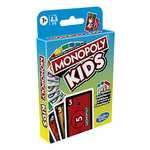 Hasbro: Monopoly Kids, schnelles Kartenspiel für 4 Spieler, Spiel für Familien und Kinder ab 7 Jahren für 4,49€ (Prime)
