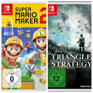 (versandkostenfrei) Super Mario Maker 2 + Triangle Strategy für Nintendo Switch bei Lidl