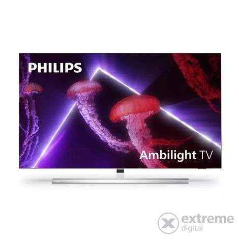 PHILIPS 65OLED807/12 4K UHD Android Smart OLED Ambilight TV, 164 cm