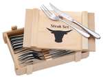 WMF STEAKBESTECK Ranch 12-teilig