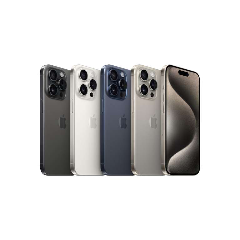 Apple iPhone 15 Pro 128GB Weiß, Blau, Natur & Schwarz