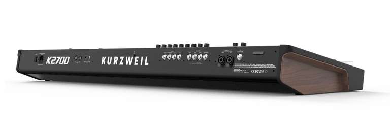 Kurzweil K2700 Synthesizer Workstation, 88 anschlagdyn. Tasten Hammermechanik (Fatar TP/40L)