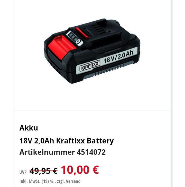 Einhell Werksverkauf: Kraftixx Geräte Abverkauf (100% Power X-Change kompatibel, alle Geräte zuzüglich.4.90€ Versand, 'B'Ware