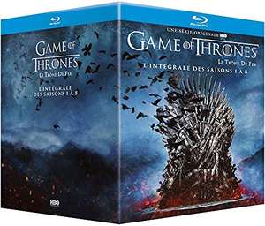 [amazon.fr] Game of Thrones - Komplettbox, Bluray (Staffel 1 - 8, mit deutscher Tonspur)