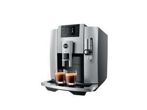 JURA E8 Moonlight Silver (EB) Kaffeevollautomat (OneTouch, Extra-Shot, Farb-Display, App, 15 bar, HP3, 1,9 Liter Wassertank)