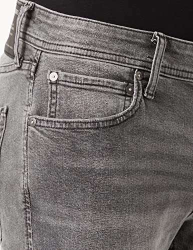 JACK & JONES Herren Slim Fit Jeans Glenn Original, Grau, diverse Größen 27-36