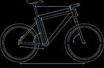 E-Bike Trekking/City - RADON Solution Hybrid 7.0 (Men, 2023, 500Wh)