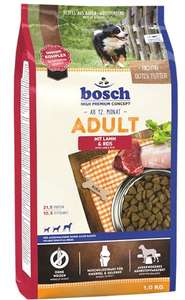 [Prime] 1 kg Hundetrockenfutter von Bosch „Lamm & Reis“