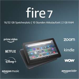 Amazon Fire Tablet Deals: z.B. Fire 7 (2022) 16GB mit Werbung | HD 8 (Plus) | 7 / HD 8 / HD 10 Kids (Pro) Edition | HD 10 (Plus)