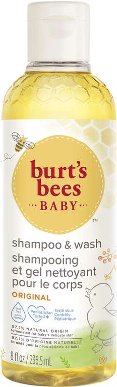 Burt's Bees für Mutter und Kind, Shampoo, Schaumbad, Brustwarzencreme oder Mehrzweck-Salbe. z.B Shampoo & Waschgel 236.5 ml (Prime Spar-Abo)