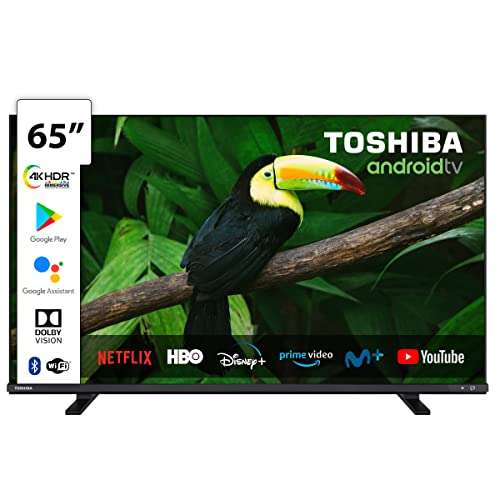 Smart TV Toshiba 65UA4C63DG 65" 4K ULTRA HD LED ANDROID TV 3840 x 2160 px Ultra HD 4K