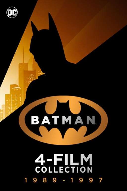 (Microsoft) Batman 4-Film Collection (1989 - 1997) * 4k HDR * Kauf-STREAM