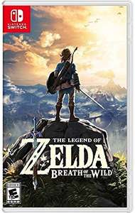 The Legend of Zelda: Breath of the Wild + Erweiterungspass Bundle - Nintendo Switch US Code für 35,16€ (Amazon.com)