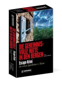 Die geheimnisvolle Hütte in den Bergen | Escape- / Krimispiel für 3 - 7 Personen ab 14 Jahren | ca. 120 Min.