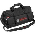 Bosch Gr. M Handwerkertasche schwarz 40 Liter Volumen, Tragelast 15 kg, Griff für 19,90€