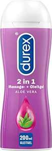 Durex Gleitgel 2-in-1 Massage Aloe Vera, wasserbasiert für 5,59€ || Prime Spar-Abo