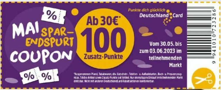 EDEKA-APP 2,50€ Gutschein ab 30€ Einkauf NP und NAH&GUT Minden-Hannover + 100 DC-Punkte + 2x 10% Rabatt Coupons