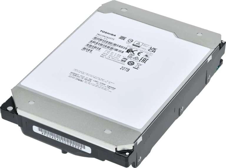 [Office-Partner B-Ware] - Toshiba MG10 - 20TB SATA, 3.5", MG10ACA20TE Enterprise Server Festplatte / 2 Jahre Gewährleistung