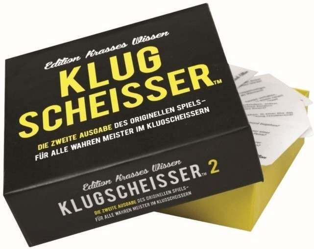 Klugscheisser 2 - Black Edition | perfekt für mydealzer [Amazon Prime]