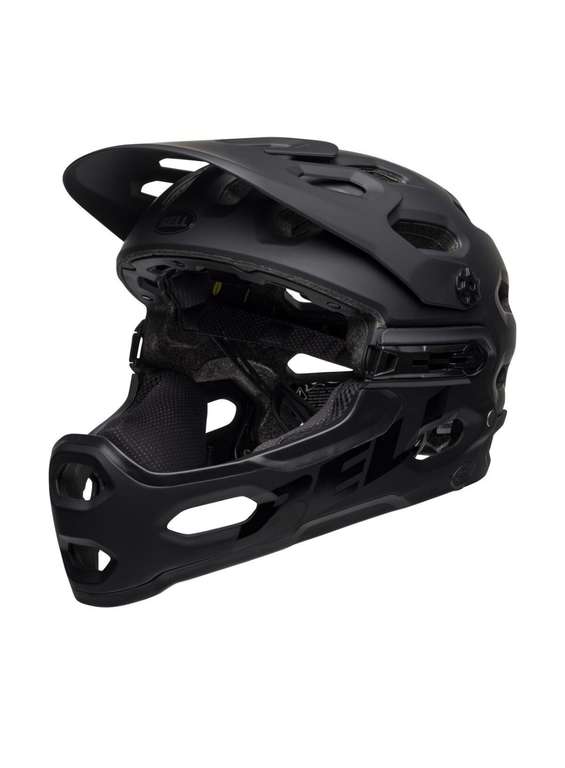 BELL Super 3R MIPS MTB Fahrrad Helm schwarz Größe L prime only