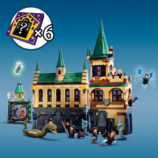 LEGO Harry Potter - Kammer des Schreckens (76389) für 89,90€ | 1176 Teile