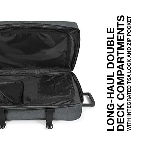 [Amazon] Eastpak Tranverz L Koffer, 79 cm, 121 L, Grau (Black Denim)