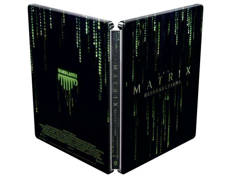 [Amazon.it] Matrix Resurrections (2021) - 4K Steelbook Bluray - deutscher Ton - IMDB 5,7