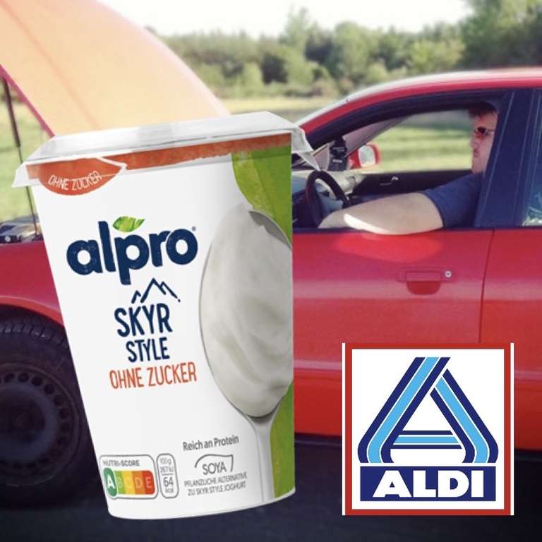 Alpro Skyr Joghurt Vegan 400g Aldi Nord