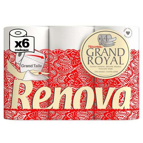 Renova Toilettenpapier Renova Grand Royal 4-lagig – 6 Rollen (prime)