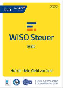 Buhl WISO Steuer:Mac 2022 (und Windows) Download über Finanztip Newsletter