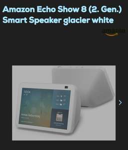 Amazon Echo Show 8 (2. Gen.) Smart Speaker weiß und schwarz