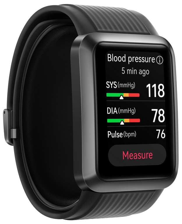 Huawei Watch D (Smartwatch mit Blutdruckmessung) + Scale 3 Körperfettwaage + Garantieverlängerung auf drei Jahre