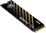MSI Spatium M460 1TB M.2 2280 PCI-E x4 Gen4 NVMe SSD (S78-440L690-P83) 5 Jahre Garantie