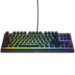 SteelSeries Apex 3 TKL - RGB Gaming-Tastatur - DE, EN oder FR (QWERTY) Layout - Prime