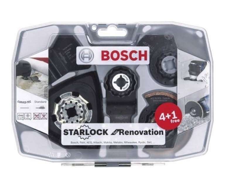 Bosch Starlock Best for Renovation 4+1, Sägeblatt-Satz (5-teilig), Versandkostenfrei