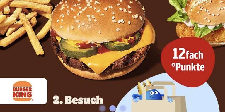 [personlaisiert] 20x Payback Punkte beim 3. Besuch bei Burger King