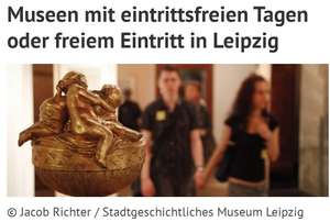 Gratis Eintritt Museen Leipzig