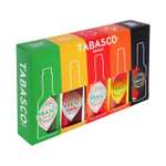 TABASCO Brand Geschenk-Set: 5 Glasflaschen scharfe Chili-Sauce (5*60ml) 100% natürlich [PRIME/Sparabo; für 15,25€ bei 5 Abos]