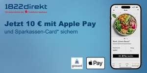 1822 direkt 10€ für erste Apple Pay Zahlung (personalisiert)