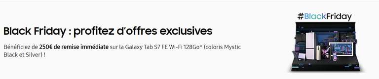 Samsung Galaxy Tab S7 FE WiFi 6GB/128GB - Mystic Black or Silver