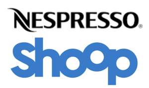 Nespresso & Shoop bis zu 10% Cashback + 5€ Shoop-Gutschein* + Nespresso-Maschine für 1€