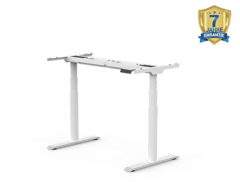 Flexispot höhenverstellbares Tischgestell E8 in Weiß, Schwarz oder Grau