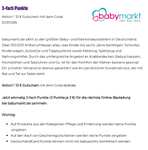 DeutschlandCard babymarkt | 3-Fach Punkte & 12€ Gutschein (Mindesteinkaufswert nach Retouren 100€)