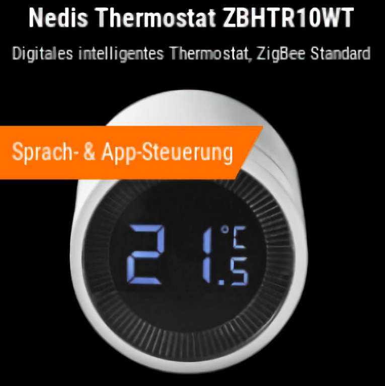 [nbb] Winter is coming: Nedis Thermostat (30€) + Zigbee Gateway für 15,40€ (Amazon-Deal)